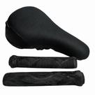 Kit Selim C/ Manopla Gts-k Tipo Ddk Bike Bmx Freeride Grau