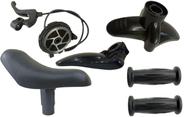 Kit Selim, Para-Lamas, Punho Freio P/Bicicleta Aro 12 Nathor