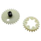 Kit Sem Fim e Roda dentada bomba Óleo Motosserra ST 038/380/381