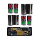 Kit Semaforo + Controlador 2 Niveis Bivolt + Sensor Ipec
