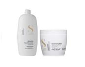 Kit Semi Di Lino Diamond Shampoo 1 Litro E Máscara De 500ml