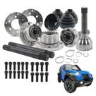 Kit Semi Eixo Dianteiro Com Homocinética Tac Stark 4WD 2011