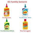 Kit Semorin Tira Manchas White Maxi Original e Tira Ferrugem