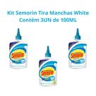 Kit Semorin Tira Manchas White Para Roupas - Original NFe