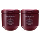 Kit Senscience Inner Restore Moisturizing - Máscara de Hidratação 500 ml - 2 Unidades