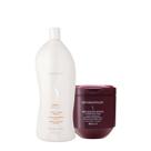 Kit Senscience Purify Shampoo Antirresíduo Litro e Inner Restore Intensif G (2 produtos)