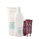 Kit Senscience Silk Moisture Inner CPR Home Care Ampola (5 produtos)