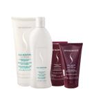 Kit Senscience Silk Moisture Lock Intensif Home Care 150 Leave-in (4 produtos)