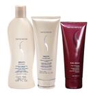 Kit Senscience Smooth Shampoo 280ml + Condicionador 240ml + Inner Restore Intensif Moisturizing Mask 200ml