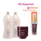 Kit Senscience Smooth True Hue Inner Salon Total Oil (4 produtos)