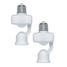 Kit Sensor de Presença Lâmpada E27 Lente 360º 6 Funções QA17M