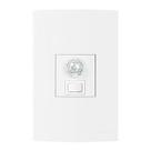 Kit Sensor De Presença Parede Embutir Com Interruptor Branco