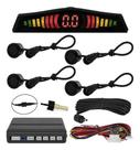 Kit Sensor Estacionamento Frontal Orbe 4p Preto Dianteiro Cor Preto (brilhante)
