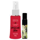 Kit Sensual: Lubrificante À Base De Água Secret Sexy + Óleo Shock Plus Menta