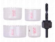 Kit Serra Copo 5 Peças Rocast 32-54mm Kit Serra Copo 5 Peças Rocast 32-54mm