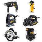 Kit Serra Tico Tico Circular Furadeira Lixadeira Tupia Plaina Kit Serra Tico Tico Circular Furadeira Lixadeira Tupia Plaina