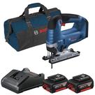 Kit Serra Tico-Tico GST 185-LI SB Bolsa 2 Bat 18V 4,0Ah Carregador Bivolt - BOSCH