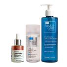 Kit Sérum Clareador + Água Micelar + Sabonete Facial Limpeza