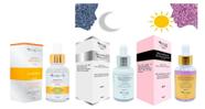 kit serum facial vitamina c + serum noite + serum dia