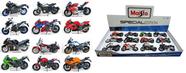 Kit Set Com12 Motos Modelos Diferentes Estrada Maisto 1/18 Kit Set Com12 Motos Modelos Diferentes Estrada Maisto 1/18