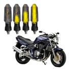 Kit Seta para Moto Bandit 1200 Pisca Led Sequencial P53S 12V Esportivo 2013 2014 2015 2016 2017 2018 2019 2020 2021