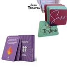 Kit Sexo Terapia + Esquenta Casal - Jogo De Cartas Casamento
