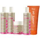 Kit Sh, Cond, Ativador, Gelatina, Leave In Cachos Apice