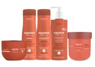 Kit Sh, Cond, Ativador, Másc 2x1, Geleia Leve Cachos Arvensis