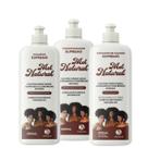 Kit Sh +Cond +Ativador Mel Natural Modelagem Fitagem Trihair