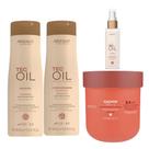 Kit Sh, Cond e Óleo TEC OIL + Máscara 2x1 Cachos Arvensis