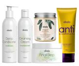Kit Sh+Cond+Final Step+Magic Butter+Anti Encolhimento Abela