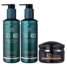 Kit SH-RD - Shampoo 250ml + Condicionador 250ml + Leave In Gold 80ml