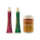 Kit Sh Silicone Hidratação Impacto Máscara S.o.s 1kg Midori