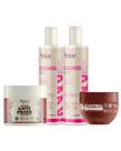 Kit Shamp, Cond Cachos N. Fragrância, Ativador antifrizz e Másc. Ph Control - Apice