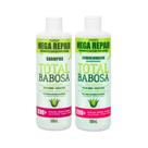 Kit Shamp e Cond Total Babosa Cabelos Cacheados 500mL- Wever