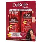 Kit Shampoo 250ML Condicionador Dabelle Hair Sos Crescimento