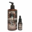 Kit Shampoo 3 em 1 500ml e Óleo de Barba 30ml Barber Shop SoftFix