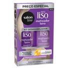 Kit Shampoo 300ml + Condicionador 200ml Meu Liso Matizador Loiro