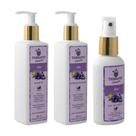 Kit Shampoo 300ml, Condicionador 300ml e Perfume 120ml Sensações Uva Therapet Kit Shampoo 300ml, Condicionador 300ml e Perfume 120ml Sensações Uva Therapet