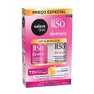 Kit Shampoo 300ml e Condicionador 200ml Meu Liso Demais Kit Shampoo 300ml e Condicionador 200ml Meu Liso Demais