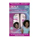 Kit Shampoo 325ml + Condicionador Skala Crespo Divino 200ml