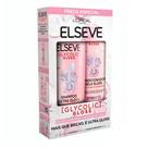 Kit Shampoo 375ml E Condicionador 170ml Elseve Glycolic Gloss Kit Shampoo 375ml E Condicionador 170ml Elseve Glycolic Gloss