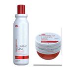 Kit Shampoo 400ML + Máscara Lumino Max Probelle 300g probelle