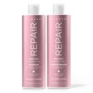 Kit Shampoo 450ml E Condicionador 440ml Repair Jacques Janine
