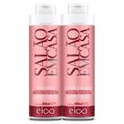 Kit Shampoo 800ml e Condicionador 800ml Eico Salão em Casa Eico Kit Shampoo 800ml e Condicionador 800ml Eico Salão em Casa Eico