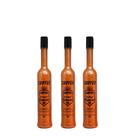Kit Shampoo açucar coiffer 3 unidades 300ML emborrachados