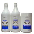 Kit Shampoo Anti residuio,Progressiva e Botox Organico 3x1L Chic Hair