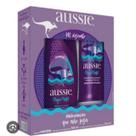 Kit Shampoo Aussie Mega Moist 180ml + Condicionador 236ml