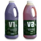 Kit Shampoo Automotivo Acido 1/100 Desincrustante Desengraxante Barro Concentrado Sujeira Pesada - 2 Litros V1 e V2 H11 Kit Shampoo Automotivo Acido 1/100 Desincrustante Desengraxante Barro Concentrado Sujeira Pesada - 2 Litros V1 e V2 H11