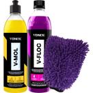 Kit Shampoo Automotivo Neutro V-floc V-mol 500ml Luva Vonixx Kit Shampoo Automotivo Neutro V-floc V-mol 500ml Luva Vonixx